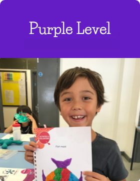 Purple Age Level at Jazzitup Kids English Language Course